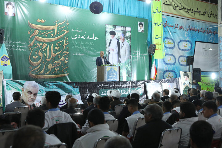 حضور حاجی بابایی در مراسم گرامیداشت یوم الله ۹ دی شهرستان استهبان