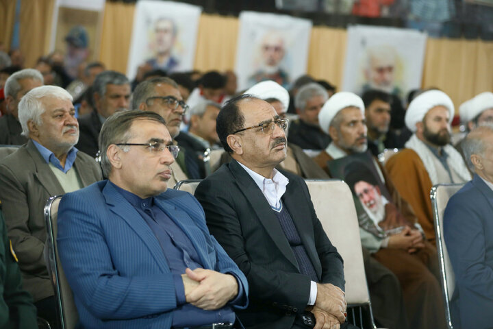 حضور حاجی بابایی در مراسم گرامیداشت یوم الله ۹ دی شهرستان استهبان