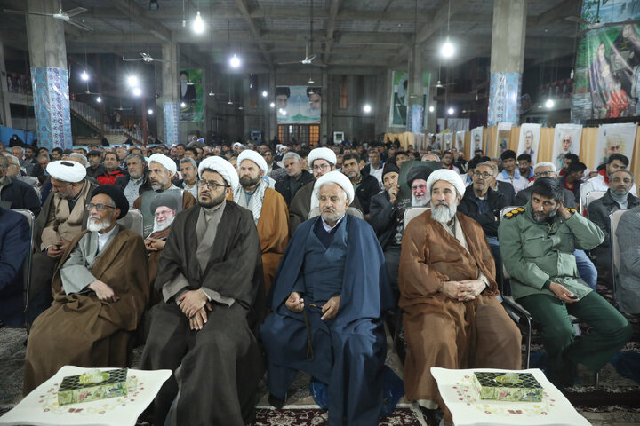 حضور حاجی بابایی در مراسم گرامیداشت یوم الله ۹ دی شهرستان استهبان