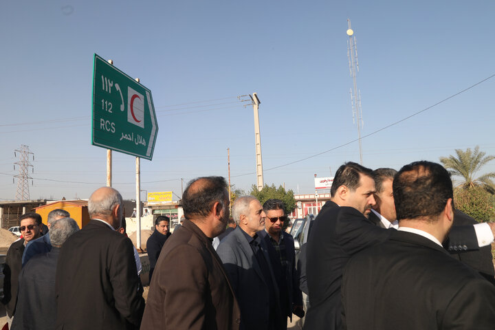 بازدید اعضای کمیسیون اجتماعی مجلس از پایگاه امداد و نجات دارخوین