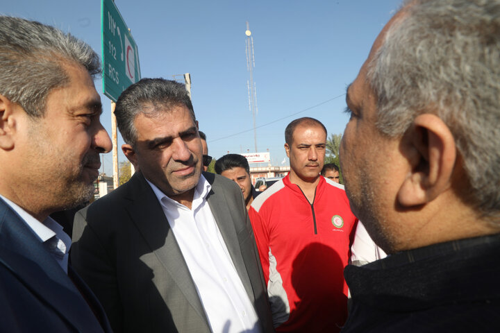 بازدید اعضای کمیسیون اجتماعی مجلس از پایگاه امداد و نجات دارخوین