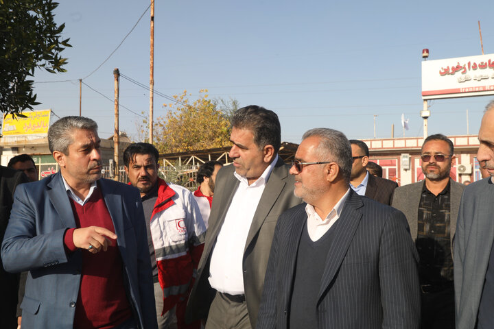 بازدید اعضای کمیسیون اجتماعی مجلس از پایگاه امداد و نجات دارخوین