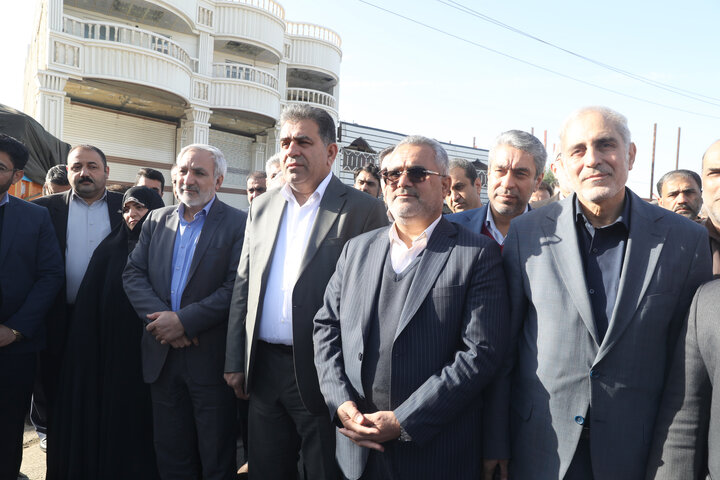 استقبال از اعضای کمیسیون اجتماعی مجلس در بدو ورود به شهرستان شادگان