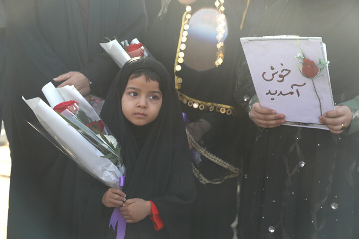 استقبال از اعضای کمیسیون اجتماعی مجلس در بدو ورود به شهرستان شادگان