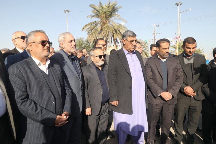 استقبال از اعضای کمیسیون اجتماعی مجلس در بدو ورود به شهرستان شادگان