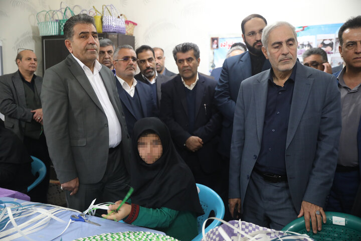 بازدید اعضای کمیسیون اجتماعی از مرکز توانبخشی آموزشی ارمغان شهرستان شادگان