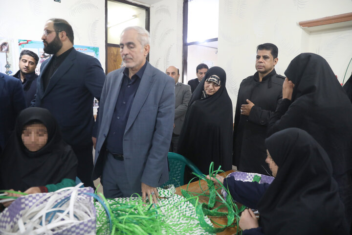 بازدید اعضای کمیسیون اجتماعی از مرکز توانبخشی آموزشی ارمغان شهرستان شادگان