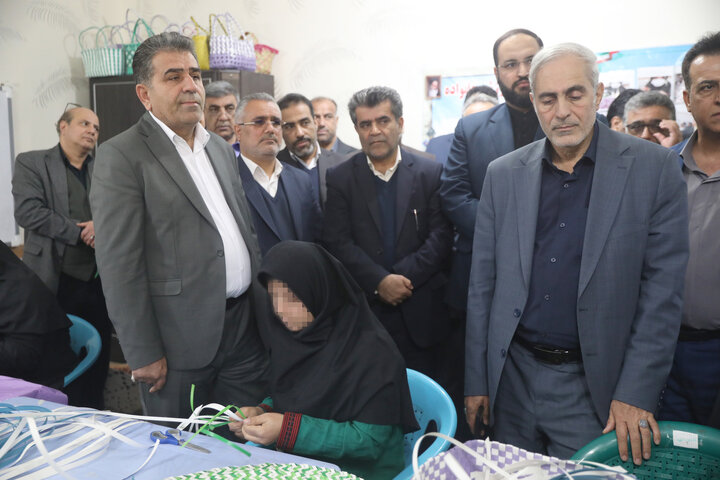 بازدید اعضای کمیسیون اجتماعی از مرکز توانبخشی آموزشی ارمغان شهرستان شادگان