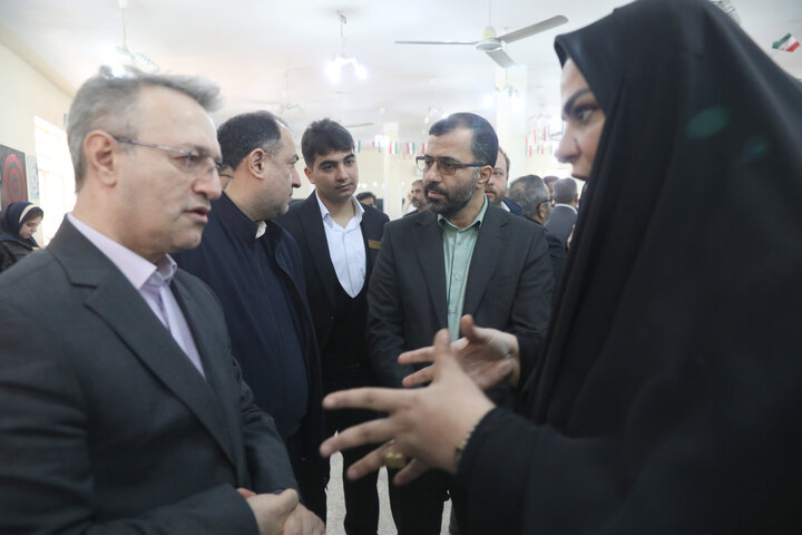 بازدید اعضای کمیسیون اجتماعی مجلس از نمایشگاه کارآموزان مدارس فنی و حرفه ای شادگان