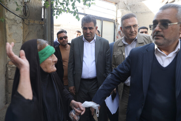 بازدید اعضای کمیسیون اجتماعی مجلس از محله کوی سعدی شادگان