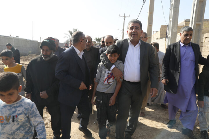 بازدید اعضای کمیسیون اجتماعی مجلس از محله کوی سعدی شادگان