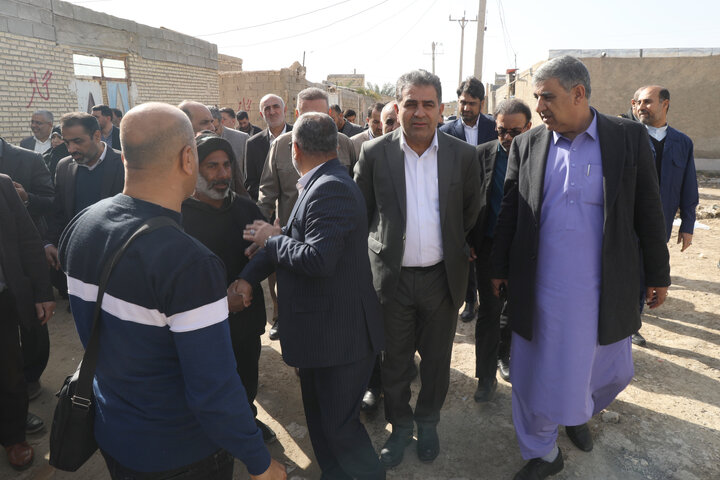 بازدید اعضای کمیسیون اجتماعی مجلس از محله کوی سعدی شادگان