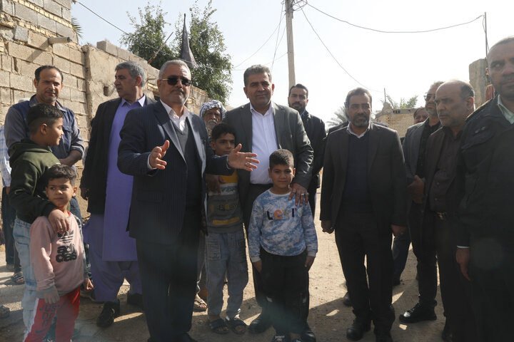 بازدید اعضای کمیسیون اجتماعی مجلس از محله کوی سعدی شادگان