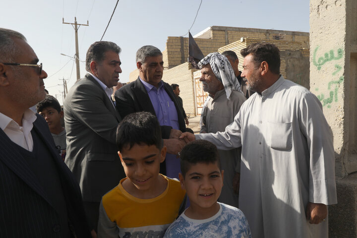 بازدید اعضای کمیسیون اجتماعی مجلس از محله کوی سعدی شادگان