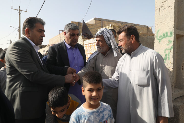 بازدید اعضای کمیسیون اجتماعی مجلس از محله کوی سعدی شادگان