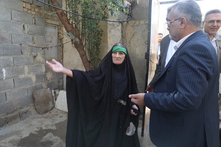 بازدید اعضای کمیسیون اجتماعی مجلس از محله کوی سعدی شادگان