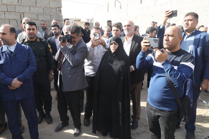 بازدید اعضای کمیسیون اجتماعی مجلس از محله کوی سعدی شادگان