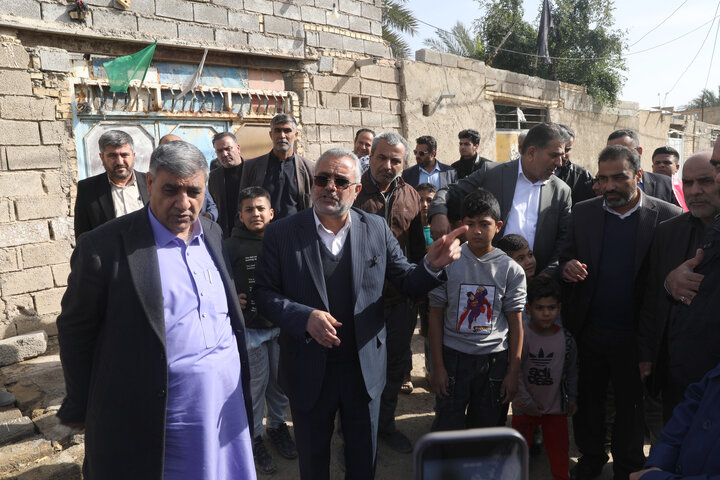 بازدید اعضای کمیسیون اجتماعی مجلس از محله کوی سعدی شادگان