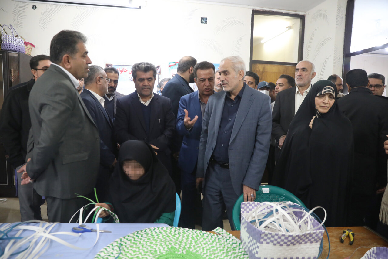 بازدید اعضای کمیسیون اجتماعی از مرکز توانبخشی آموزشی ارمغان شهرستان شادگان