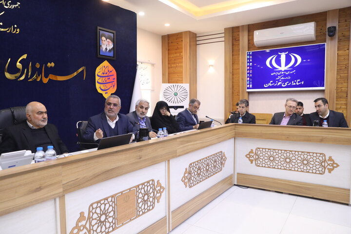 جلسه شورای اداری استان خوزستان با حضور اعضای کمیسیون اجتماعی مجلس