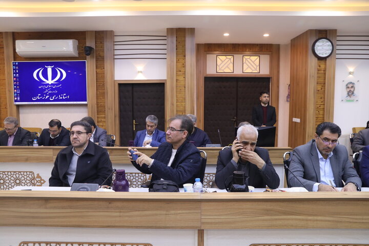 جلسه شورای اداری استان خوزستان با حضور اعضای کمیسیون اجتماعی مجلس