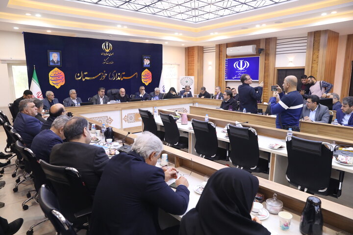 جلسه شورای اداری استان خوزستان با حضور اعضای کمیسیون اجتماعی مجلس