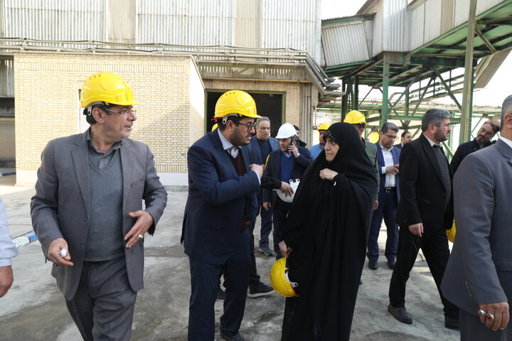 بازدید اعضای کمیسیون اجتماعی مجلس از کشت و صنعت نیشکر فارابی خوزستان