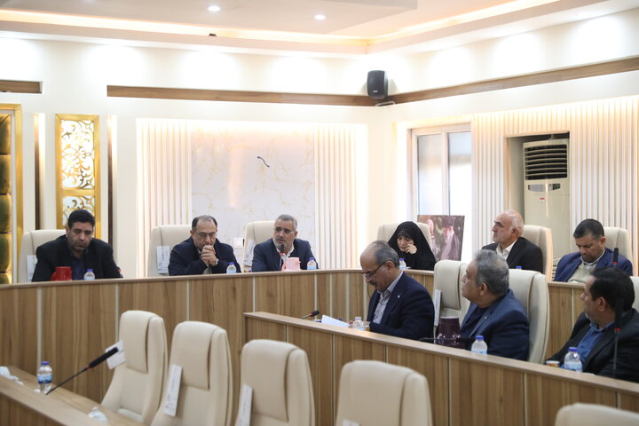 حضور اعضای کمیسیون اجتماعی مجلس در منطقه دشت آزادگان خوزستان