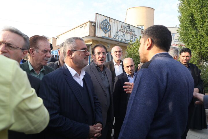 حضور اعضای کمیسیون اجتماعی مجلس در منطقه دشت آزادگان خوزستان