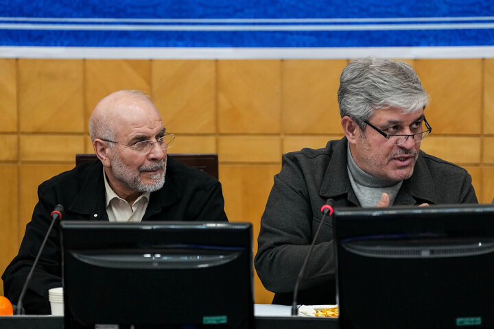 جلسه کمیسیون تلفیق لایحه بودجه ۱۴۰۵ با حضور دکتر قالیباف