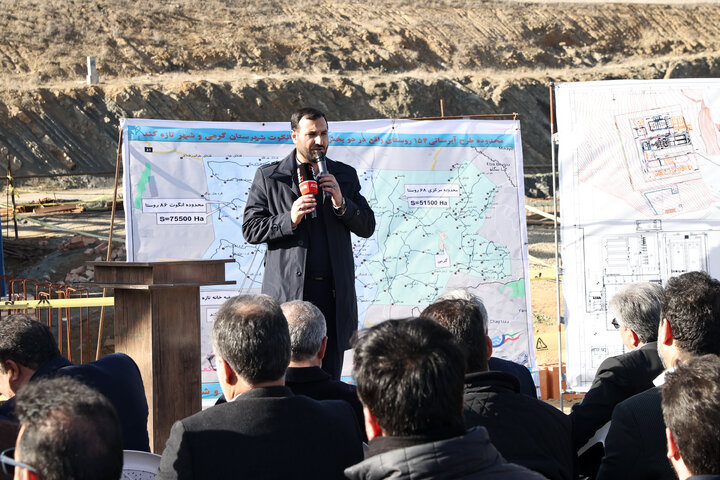 بازدید نیکزاد از طرح آبرسانی به ۱۵۴ روستای شهرستان گرمی