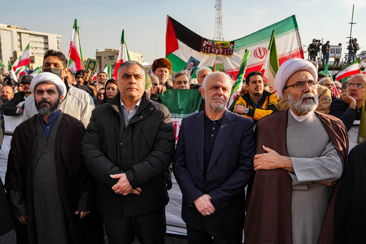 سخنرانی دکتر قالیباف در تجمع مردمی ضداغتشاشات تروریستی در تهران