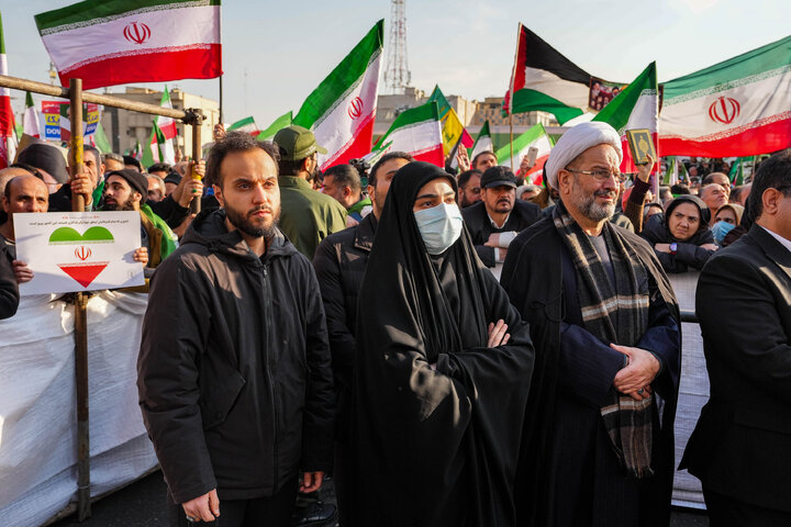 سخنرانی دکتر قالیباف در تجمع مردمی ضداغتشاشات تروریستی در تهران