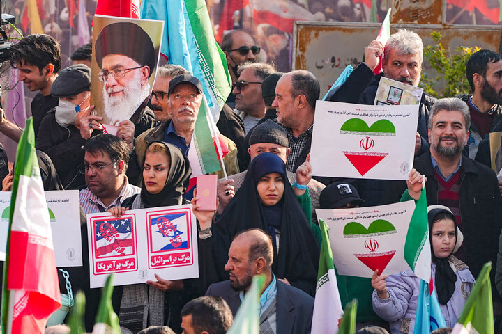 سخنرانی دکتر قالیباف در تجمع مردمی ضداغتشاشات تروریستی در تهران