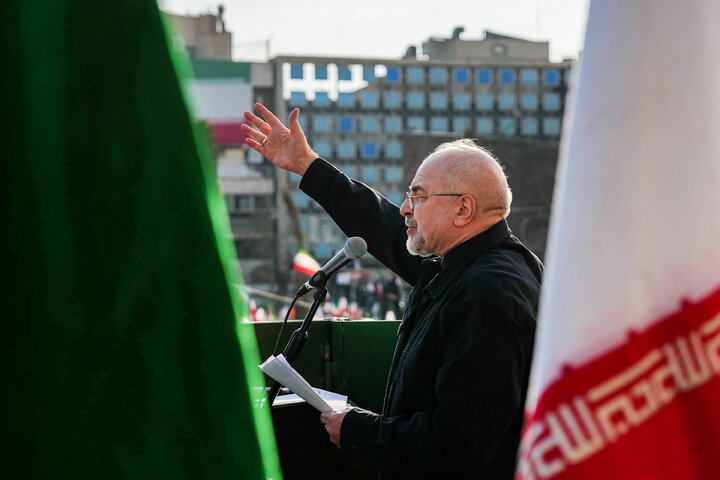 سخنرانی دکتر قالیباف در تجمع مردمی ضداغتشاشات تروریستی در تهران