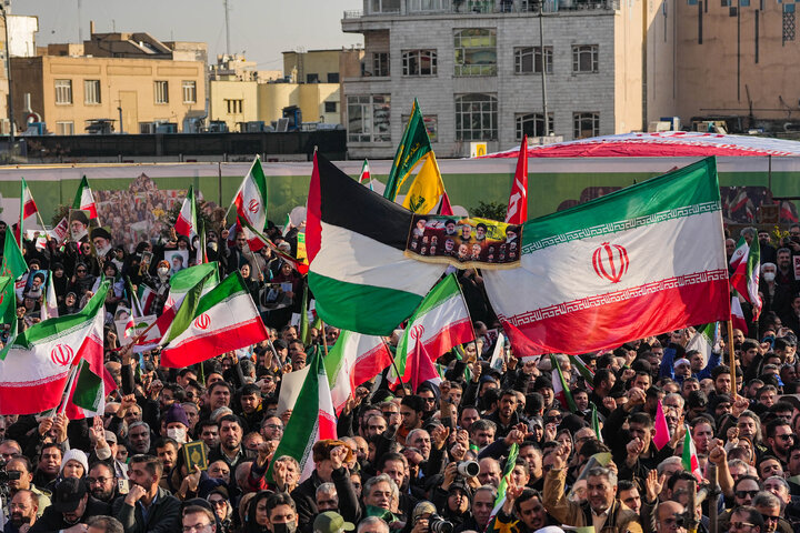 سخنرانی دکتر قالیباف در تجمع مردمی ضداغتشاشات تروریستی در تهران