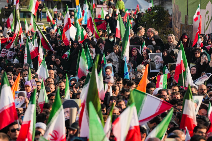 سخنرانی دکتر قالیباف در تجمع مردمی ضداغتشاشات تروریستی در تهران