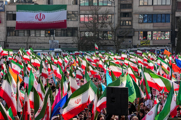 سخنرانی دکتر قالیباف در تجمع مردمی ضداغتشاشات تروریستی در تهران