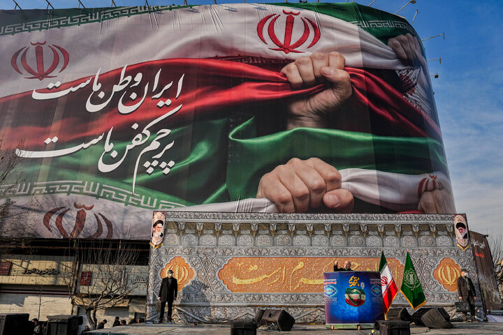 سخنرانی دکتر قالیباف در تجمع مردمی ضداغتشاشات تروریستی در تهران