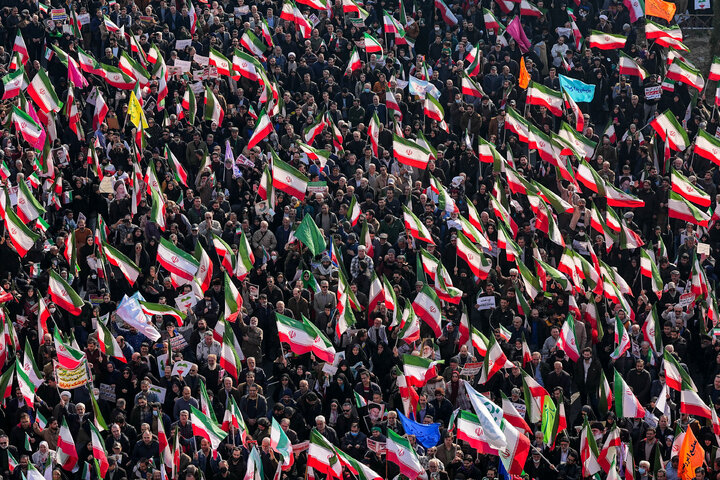 سخنرانی دکتر قالیباف در تجمع مردمی ضداغتشاشات تروریستی در تهران