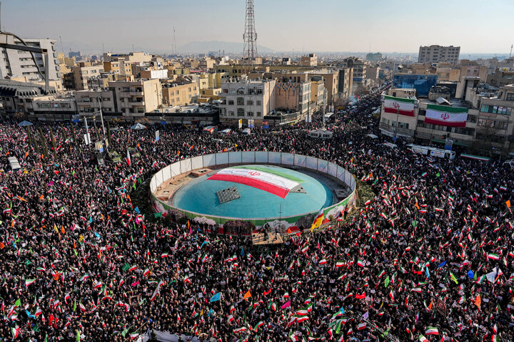 سخنرانی دکتر قالیباف در تجمع مردمی ضداغتشاشات تروریستی در تهران