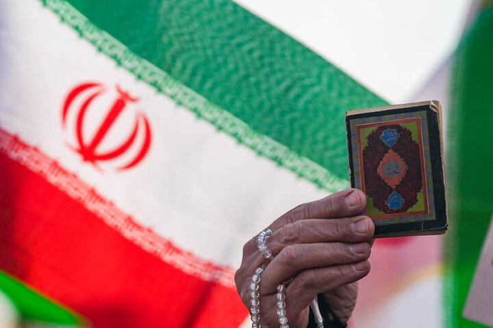 سخنرانی دکتر قالیباف در تجمع مردمی ضداغتشاشات تروریستی در تهران