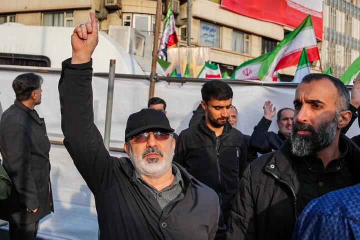 سخنرانی دکتر قالیباف در تجمع مردمی ضداغتشاشات تروریستی در تهران