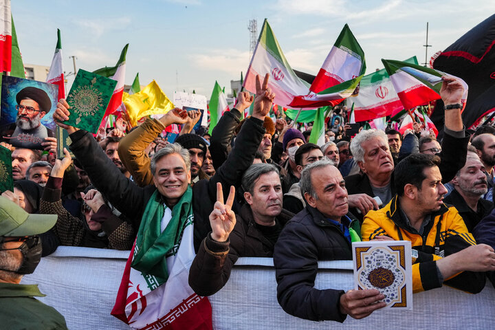 سخنرانی دکتر قالیباف در تجمع مردمی ضداغتشاشات تروریستی در تهران