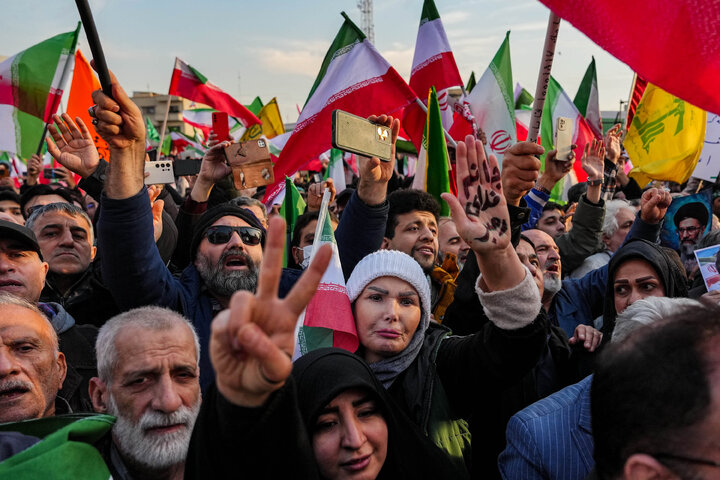 سخنرانی دکتر قالیباف در تجمع مردمی ضداغتشاشات تروریستی در تهران