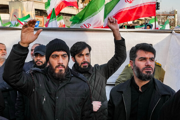 سخنرانی دکتر قالیباف در تجمع مردمی ضداغتشاشات تروریستی در تهران