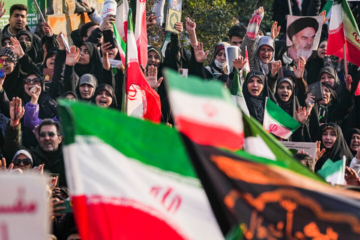 سخنرانی دکتر قالیباف در تجمع مردمی ضداغتشاشات تروریستی در تهران