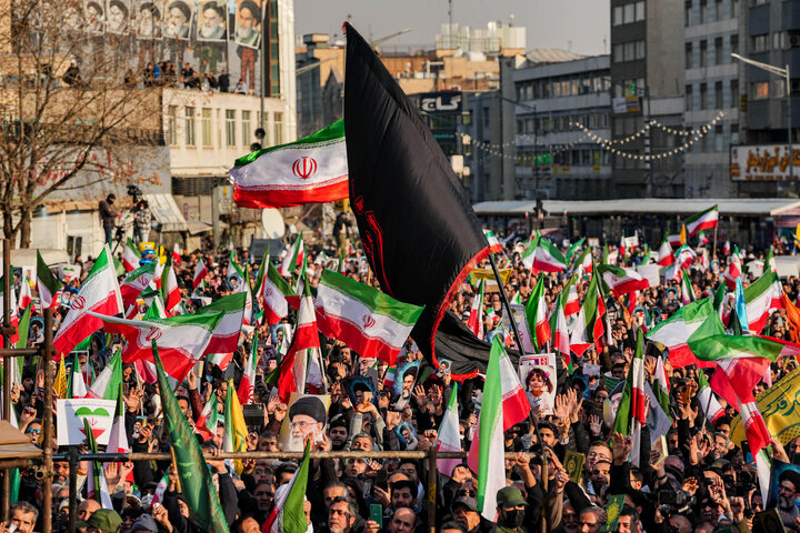 سخنرانی دکتر قالیباف در تجمع مردمی ضداغتشاشات تروریستی در تهران