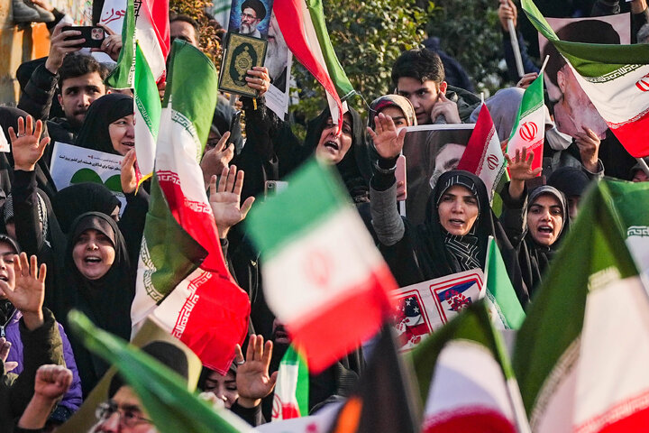 سخنرانی دکتر قالیباف در تجمع مردمی ضداغتشاشات تروریستی در تهران