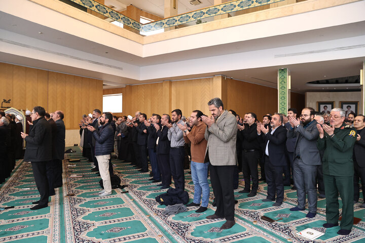 مراسم ختم پدر فرامرز شهسواری